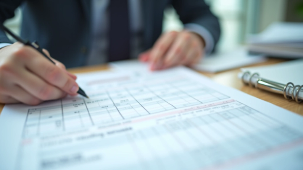 Checklist with items marked showing common tax filing errors and corrections